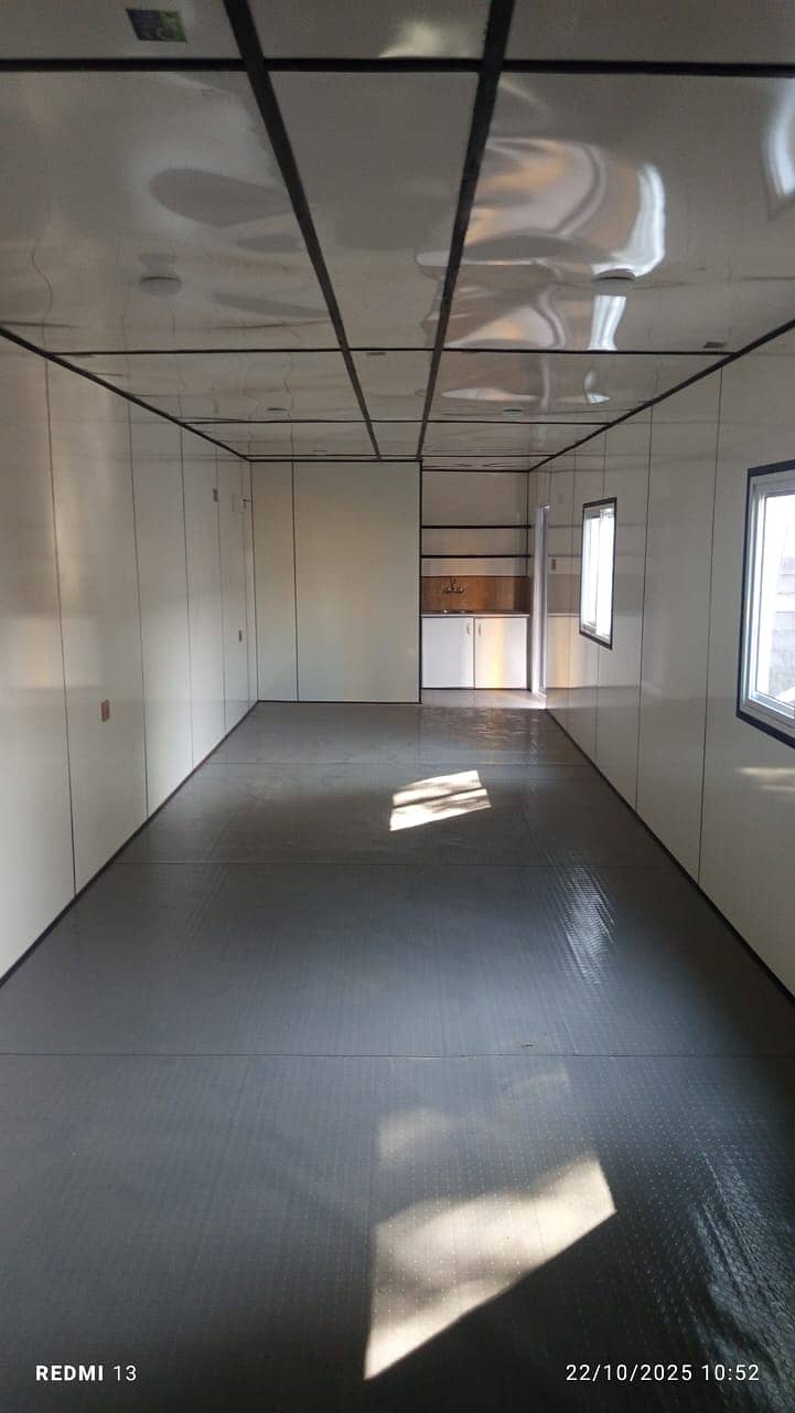 Office Container | prefab container | MOVABLE CABINS | security cabin 16