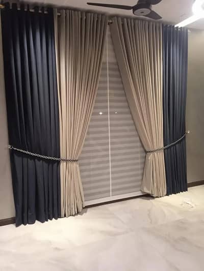 Stylish curtain / Luxury curtain/Modern curtain/ Tile ceiling | blinds
