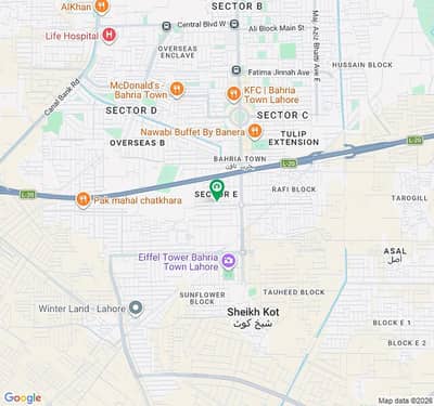 Iqbal Block 5 Marla Commercial Plot For Sale Bahria Town Lahore