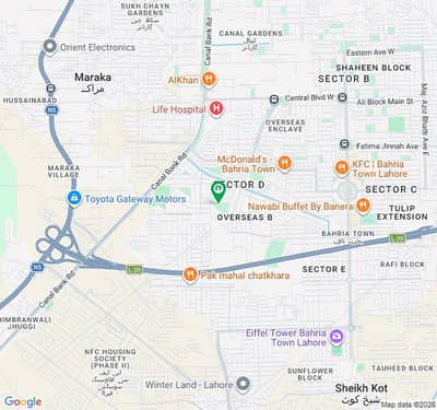 Overseas B 1277 No 10 Marla Plot For Sale Hot Location Bahria Town Lahore