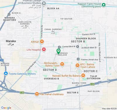 106 No Overseas C Block 10 Marla premium Plot For Sale Bahria Town Lahore