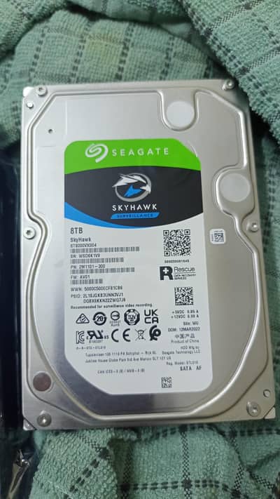 new seagte 8tb hard disk