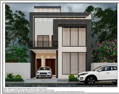Prime Location 5 Marla Brand New House