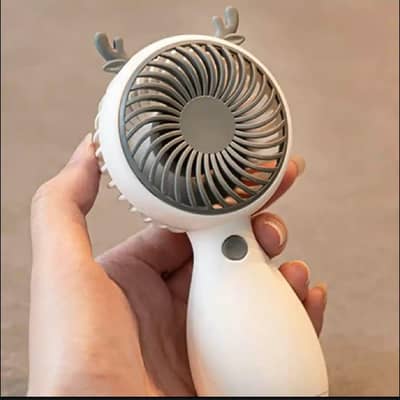Rechargeable Animal Ears Fan Multicolor Portable