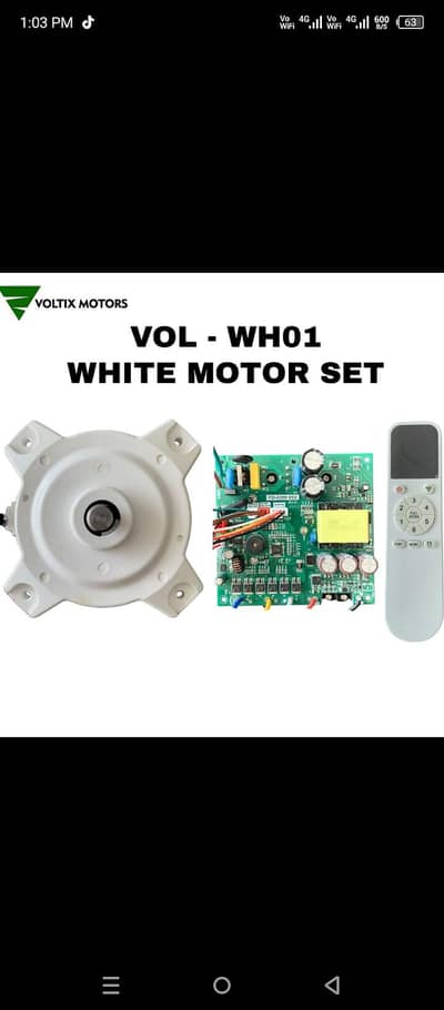 brand new motor with control remote