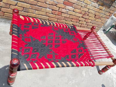 wooden charpai 2 piece.   03338304918