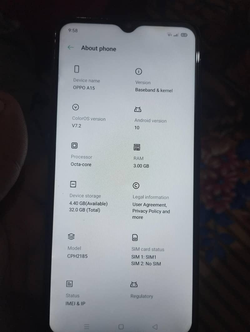 OPPO A15 3