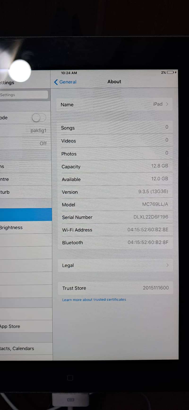 apple ipad 2