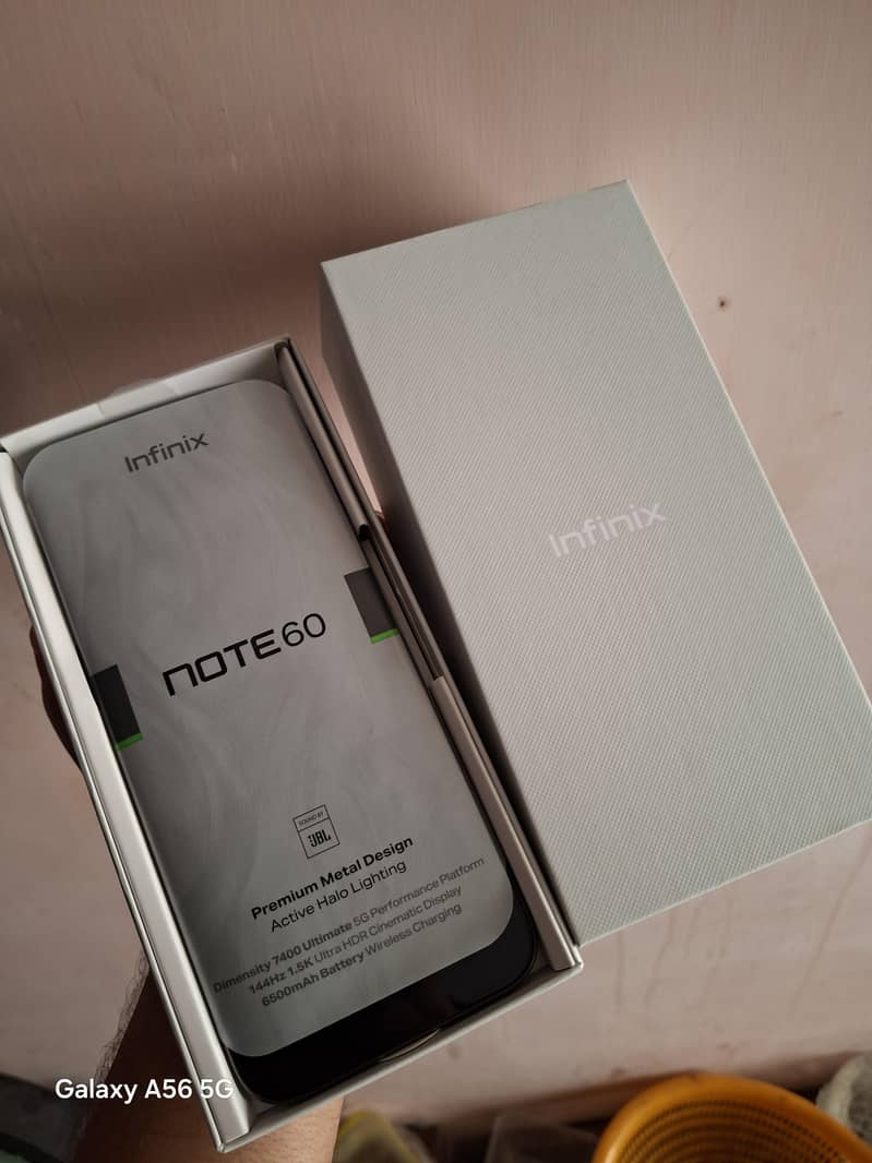 Infinix Note 60 just box pulled 2