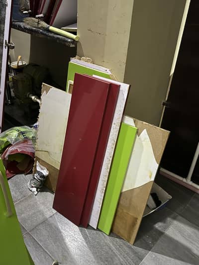 Wooden Kitchen Cupboards Panel