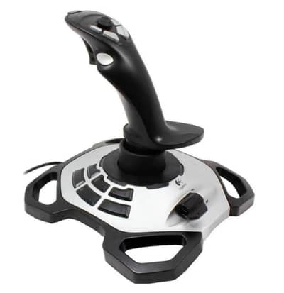Logitech G Extreme 3D PRO Joystick with Precision Twist Rudder, 12 Pr