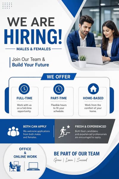 Apply now For online work