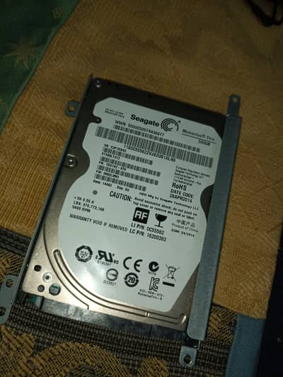 Seagate Momentus Thin 500GB Laptop Hard Disk HDD - 100% Health