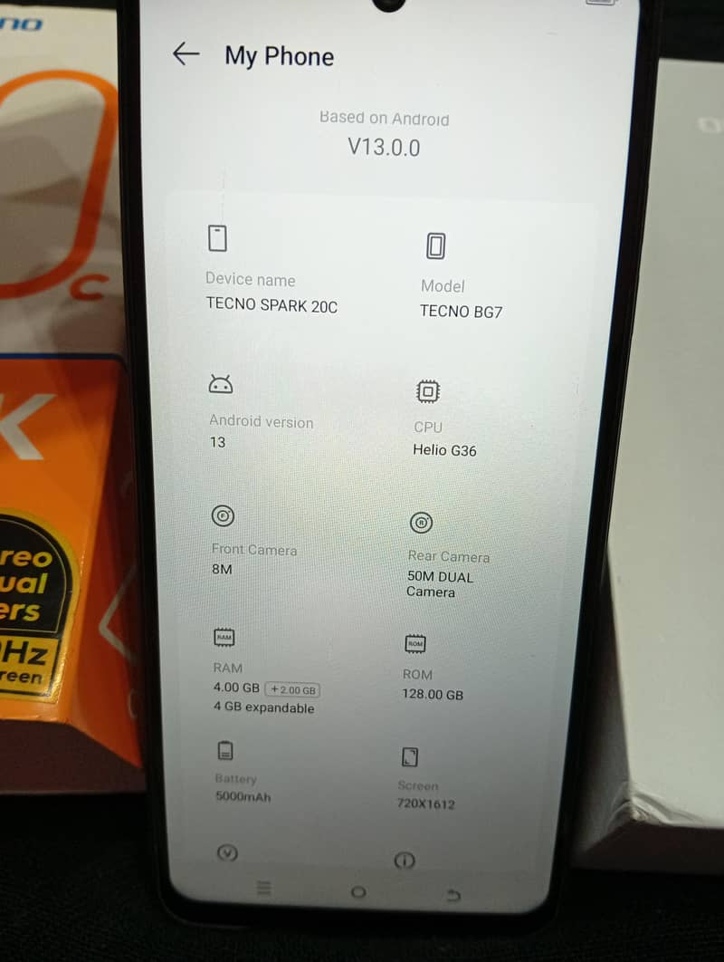 Tecno spark 20c 2