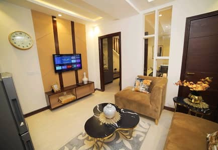 Ideally Located Flat Of 550 Square Feet Is Available For Rent In Lahore