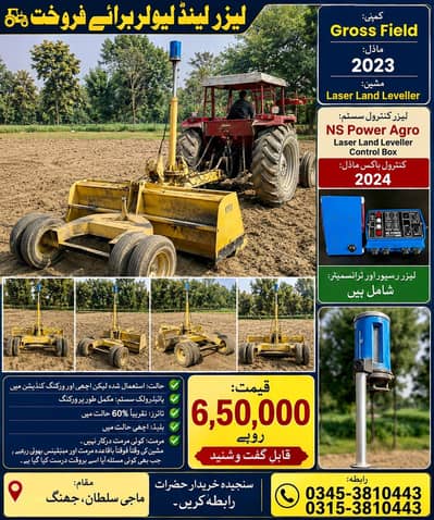 laser land leveller and Laser control system