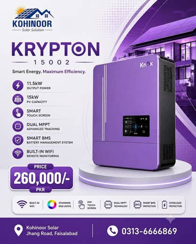 knox inverter/solar inverter/krypton /solar panels Krypton 9000