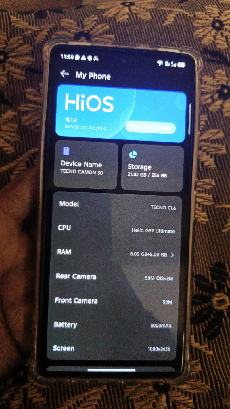Tecno CAMON 30 7