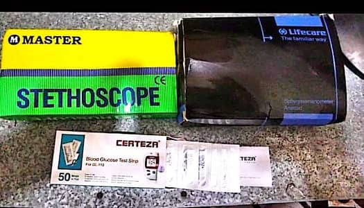 Glucometer/BP operatus/Homoeopathic medicine for sale