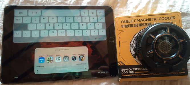 iPad 9th Generation 64GB | PUBG 60+ FPS + All Ok Cooling fan CX05