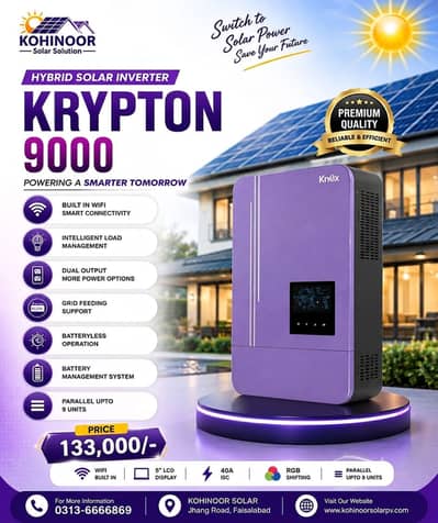 knox solar inverter pv6500/ solar panel/solar system
