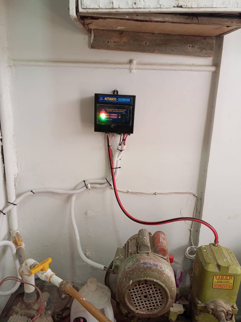 AUTOMATIC WATER SENSOR DEVICE FOR DONKY & SUCTION PUMP 5