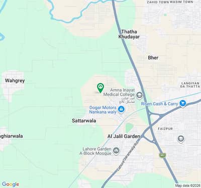 3.72 Marla Plot In Aljalil C-Ext. Block For Sale At Very Reasonable Price (Urgent Sale)