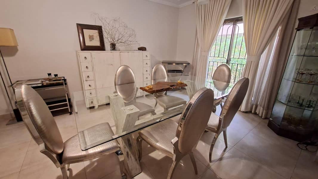 dining table + chairs 1