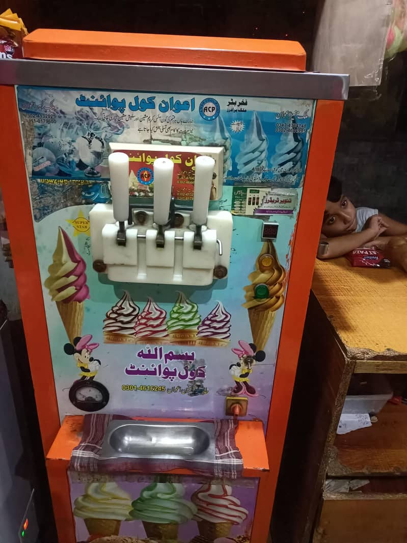 Corn Ice careem Machine 3
