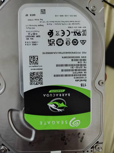Seagate 1tb hard disk 100% health 5 pcs all ok