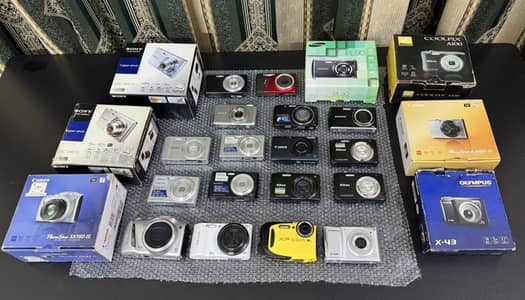 Digicams | Sony Cybershot, Nikon CoolPix, Canon PowerShot, FujiFilm !