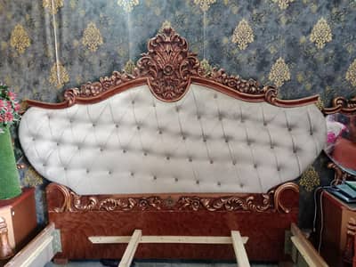 Complete Bedroom Furniture Set – Bed, Dressing & Side Tables
