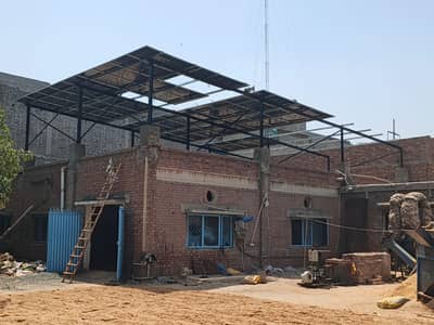 610W Solar Panels 56 Plates With Structure For Sale
