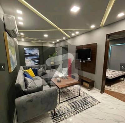 Like New 1 Bed Full Furnish Flat For Rent In BB Block Sector D Bahria Town Lahore