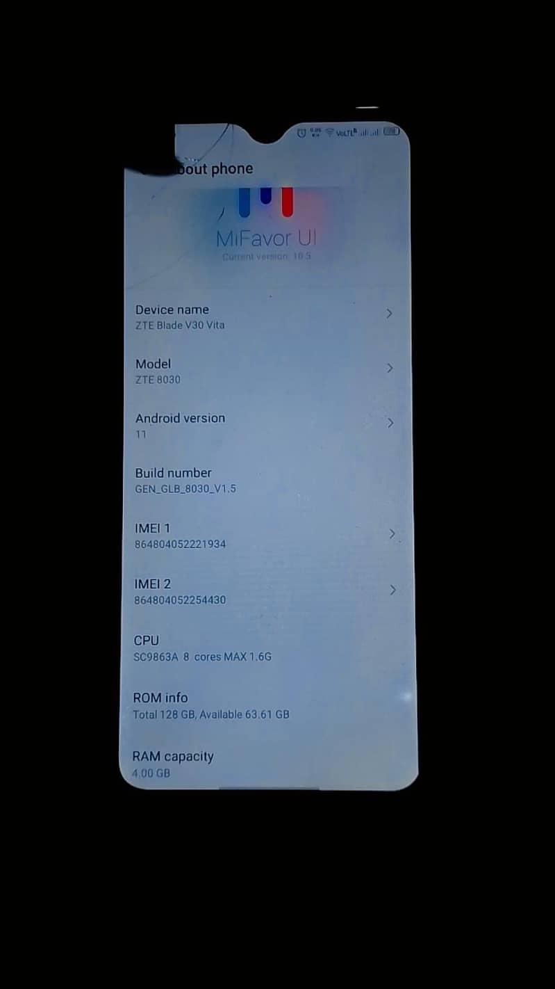 Zte Blade V30 3
