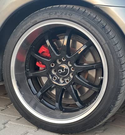 18 Inches Rim & Tyres 9 JJ