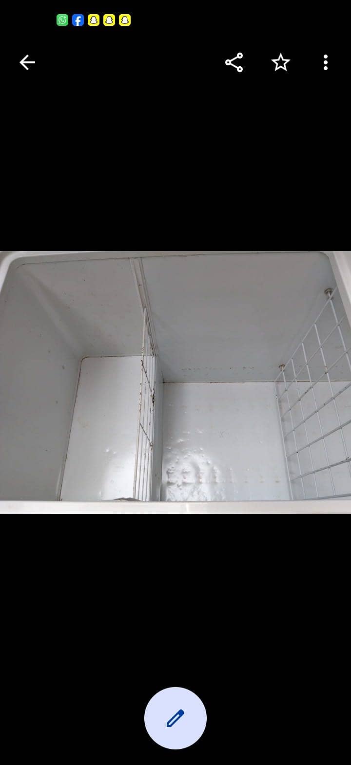 Waves 2 door  freezer 7