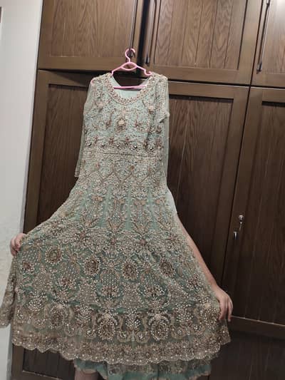 fully embroided longtail maxi