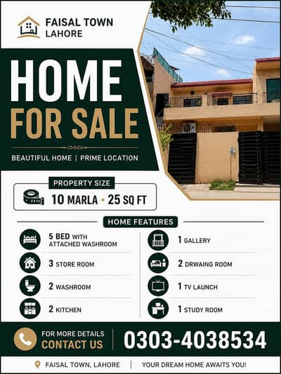 10 marla house for sale