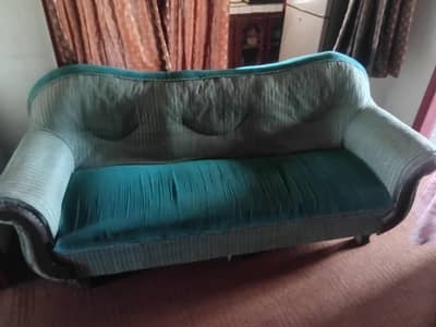 7 Seater Sofa Blue Color
