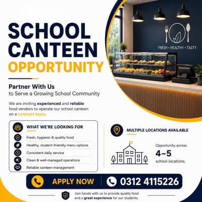 School Canteen Opportunity