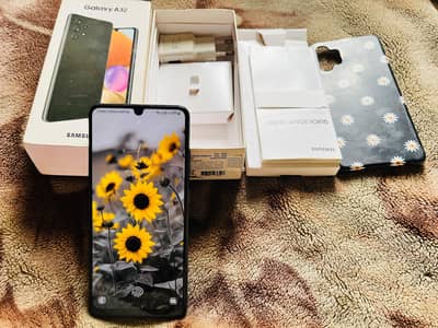 Samsung galaxy A32 with complete box