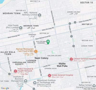 1000 Sqyd Commercial Plot Available for Sale, Prime Location of Korangi Coast Guard Area