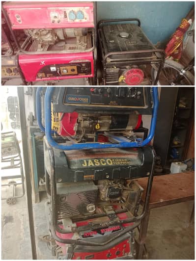 3kva , 4kva ,5kva , 6.5kva generator for sale or rent