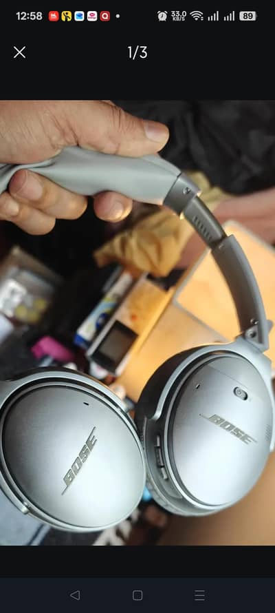 Bose QC 35 with Active Noise Cancellation