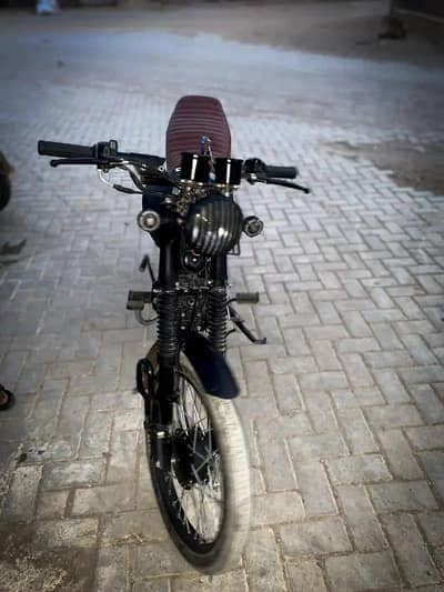 70cc honda modified cafe racer