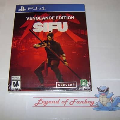 SIFU STEEL CASE PS4
