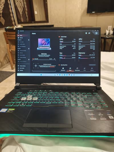 Gamming laptop Asus ROG 4gb graphic gtx 1650 i5 9th gen gamming proces
