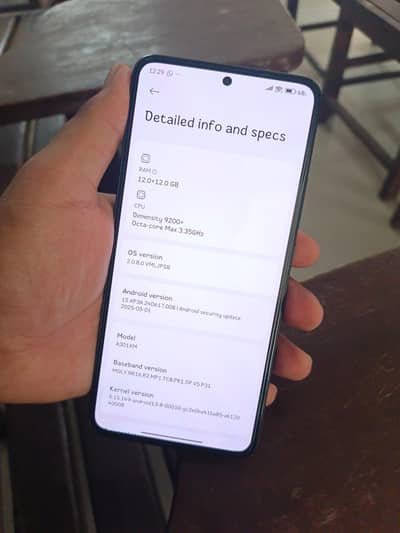 Xiaomi 13T Pro with original compatible 120w charger