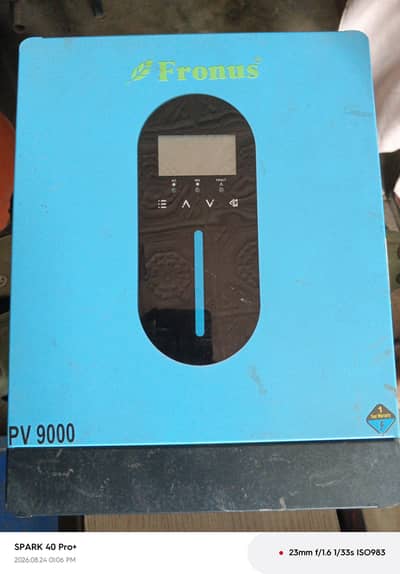Fronus pv9000 6kw 4 month used in warranty